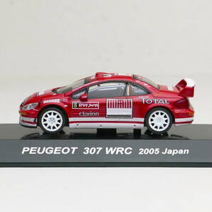 1/64 CM'S プジョー 307WRC #8 Marlboro Rally Japan 2005 8th ラリーカーコレクション ラリージャパンSP2004-2005の画像2