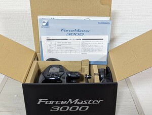 新品送料込 シマノ 22 フォースマスター3000 SHIMANO ForceMaster 2022年モデル 未使用