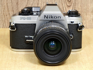 Nikon FG20 シルバー　中古美品　AFニッコール35-80 F4-5.6D レンズ付き