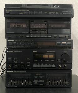 VMPD5-105-45 システムコンポ オーディオ機器 イコライザー パイオニア　pioneer レコード CD カセット PL-X720 CT-X720WR F-X720