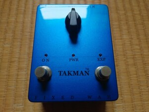 ★新品同様!激レア!送料無料!★ TAKMAN FIXED WAH ワウ中止めサウンドの決定版! 検) XPR TAK松本 B'z Cry Baby Crybaby 松本孝弘