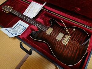 ★レア!極上コンディション!送料無料!★ Sugi DH496C QM/TT/DW 2007年製! 検) DS Fender Gibson PRS Paul Reed Smith Suhr James Tyler