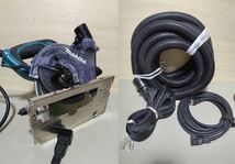 Makita(マキタ) 125mm 防じんマルノコ KS5000FX 小型集じん機 450 電動工具セット_画像3