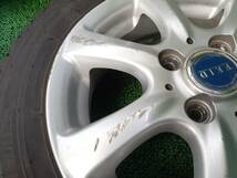 NorthTrek N3i 155/65R14 社外 FEID 14×4.5J 溝有スタッドレス付4本 中古 売切!!_画像3