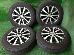 溝有 ヨコハマ ADVAN dbV552 195/65R15 エンケイホイールセット プリウスに 売切!!