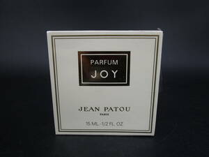 即決　香水　JEAN PATOU　ジャンパドゥ　PARFUM　JOY　15ml　未使用　送料600円（66UCQ