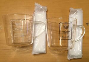 Afternoon Tea アフタヌーンティー　耐熱ガラス　マグカップ　カップ　グラス　2個セット