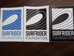 ◆新品U.S.限定サーフライダー【SURFRIDER　FOUNDATION】ロゴ・ステッカー限定◆