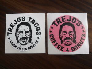 ◆新品Ｕ.Ｓ.限定カリフォルニア【Danny Trejo　TACOS &Donuts】ステッカー限定出品◆再入荷