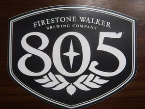 ◆新品U.S.限定ファイアーストーン・ウォルカー【805】カリフォルニアFirestone Walker Brewing ステッカー限定◆