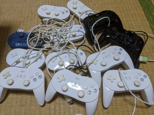 wii リモコン　クラシックコントローラー　クラシックコントローラーPRO　ジャンク扱い