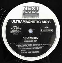Ultramagnetic MC's / Watch Me Now c/w Feelin It【12''】1997 / JPN / Next Plateau Entertainment / RRJY-8004 / 検索：333yen vinyl_画像2