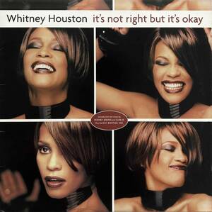 Whitney Houston / It's Not Right But It's Okay 【12''】1999 / US / Arista / 07822-13680-1