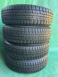 中古　スタッドレス　タイヤ　YOKOHAMA iG 50 PULS 155/65r14 75Q バリ山　4本セット　格安　売り切り　新潟発