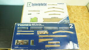 TOMIX　トミックス　90111 ファーストセット2　91024 システムアップレールセットD　2点セット　中古品　動作確認済み