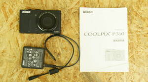 Nikon ニコン COOLPIX P310 クールピクス デジカメ ブラック ジャンク　現状品