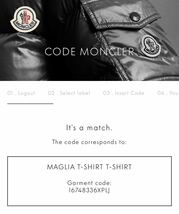 【美品】【最安値】MONCLER モンクレール　半袖Tシャツ　S_画像6