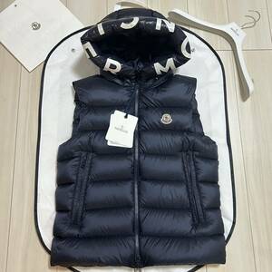 【美品】【最安値】モンクレールMONCLER★MONTREUIL ダウンベスト　ネイビー　3