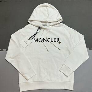 【未使用】MONCLER モンクレール　フード　パーカー　ホワイト　S