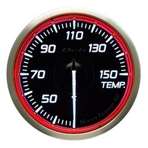 Defi　Racer Gauge デフィ レーサーゲージ　N2 60φ　（レッド）温度計　（水温計、油温計などに） DF16903_画像2