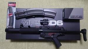 東京 マルイ 次世代電動ガン MP5 SD6 予備マガジン６本　　NOVELARMS SUREHIT ARS セット品　中古品 マルイ　電動ガン ノーベルアームズ