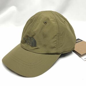 新品 ノースフェイス ロゴキャップ オリーブ ホライゾンハット HORIZON HAT ホライズン ロゴ キャップ ハット 帽子 軽量 CAP ナイロン