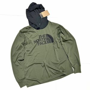 XL New North Face Long Ripeve Big Logo Futhikhaki Top Food Ron T Parker Big Logo Hoote Long Sleef