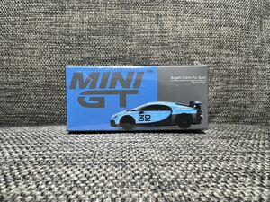 MINI GT 1/64 487 ブガッティ シロン ピュールスポール グランプリ Bugatti Chiron Pur Sport Grand Prix