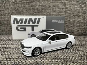 MINI GT 1/64 557 BMW アルピナ B7 xDrive アルピンホワイト(左ハンドル) 写真現品