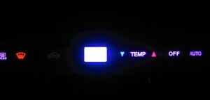 インスパイア UA4/UA5　エアコン照明用 LED 1台分セット！ 純正ナビ有り車用 ピンク
