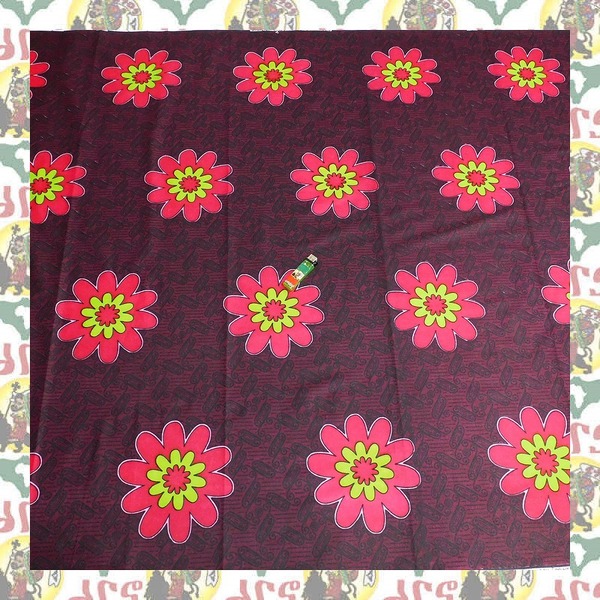 【SALE/270cm x 110cm/3ヤード】アフリカンプリント生地 barg-o98 アフリカ布 アフリカ生地 ゴールドプリント アンカラ キテンゲ パーニュ