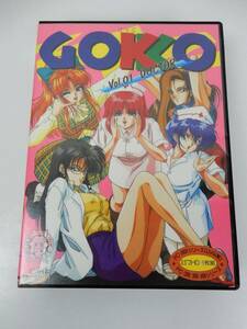 【PC-9801】『GOKKO Vol.01 DOCTOR』 3.5”2HD 6枚組 9801UV以降/PC-286/PC-386他シリーズ 動作未確認 中古JUNK 現状渡し 一切返品不可で！