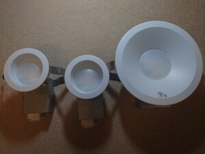 オーデリック ODELIC LEDダウンライト 埋込穴 Φ75 Φ150 OD361055 OD261774 白熱電球60w相当 電球色 ３台セット 照明器具 ライト 蛍光灯