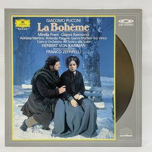 ■LD■GIACOMO PUCCINI / LA BOHEME /HERBERT VON KARAJAN■F208