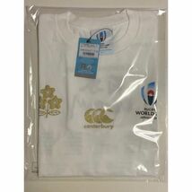 新品　Goldwin ★ ゴールドウイン カンタベリー ★　ラグビーワールドカップ 2019 ジャパン 公式 メモリアル Tシャツ Sサイズ_画像3