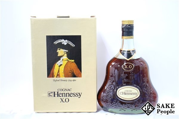 一番の ➁未開封箱付き ヘネシーXO 金キャップ グリーンボトル 700ml