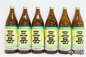 ★1円~ 三岳 900ml 25度 2023.04.04 三岳酒造 鹿児島県 芋焼酎 6本セット