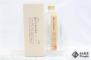 ★1円～ 野うさぎの走り 600ml 37度 箱付き 2022.08.18 黒木本店 宮崎県 米焼酎