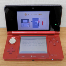 任天堂 3DS CTR-S-JPN-NO フレアレッド NINTENDO 初期化済み 札幌 西区 西野_画像5