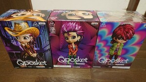 ●Qposket●hide●メタリックカラー３種セット●キューポスケット●ヒデ●未開封品