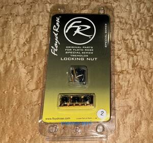 新品 Floyd Rose純正 FRS2NR2GP Special Locking Nut R2 Goldフロイド ローズ スペシャル ロッキング ロック ナット ゴールド パッケージ入