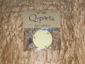 新品 Q-parts純正 AGED COLLECTION Toggle Switch Back Plate Cover Les Paul Aged Ivory Ｇibson Styleレスポール トグル プレート カバー