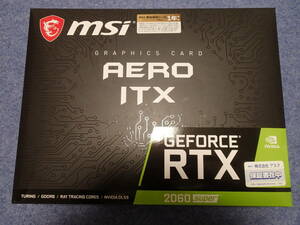 MSI GeForce RTX 2060 SUPER AERO ITX グラフィックスボード VD7020