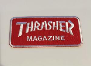 THRASHER MAGAZINE アイロン　ワッペンRD