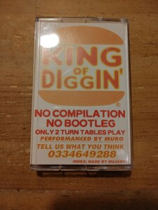 MIXTAPE DJ MURO KING OF DIGGIN カセットテープ TAPE MURO