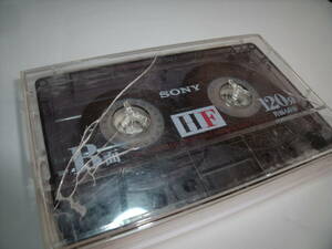 使用済み　中古　カセットテープ　SONY　HF120　Type1　ノーマル　120分　1本　爪あり　No119