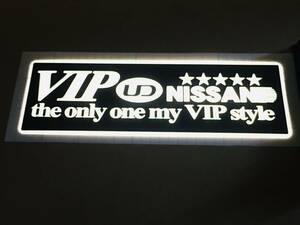 ワンマン　アンドン用　カッティングステッカー　VIP　UD　日産　ZIPANG風　当店オリジナル　5連星　★　the only one VIP style