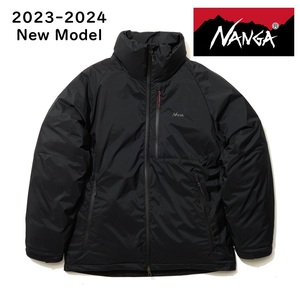 最新モデル【NANGA】オーロラスタンドカラーダウンジャケット BLACK Lサイズ　新品未使用　定価\44,000