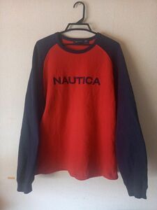 NAUTICA ノーティカ トレーナー ノーチカ スウェット XL相当 ゆるダボ