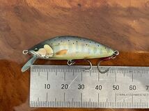 T.C.G Handmade Lures 50s No.3 ハンドメイドミノー アワビ貼り ハンドメイドルアー_画像5